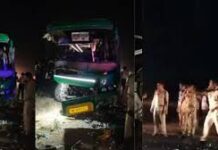छिंदवाड़ा में पिकअप से टक्कर के बाद बस पलटी, 10 लोगों की दर्दनाक मौत