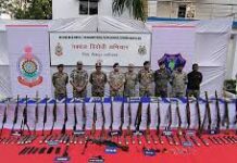 बीजापुर में माओवादियों के ठिकानों से भारी मात्रा में कैश एवं हथियार, गोला-बारूद