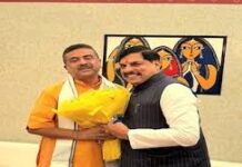 सीएम डॉ मोहन यादव ने दी शुभेंदु अधिकारी को शुभकामनायें