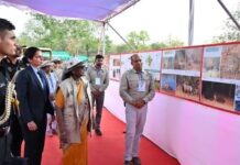 राष्ट्रपति द्रौपदी मुर्मु ने कूनो राष्ट्रीय उद्यान का दौरा किया