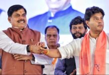 मुख्यमंत्री डॉ. यादव और केन्द्रीय मंत्री सिंधिया ने शिवपुरी जिले के पाली में 2,500 करोड़ रूपए के अदाणी डिफेंस एंड एयरोस्पेस प्लांट का किया भूमिपूजन