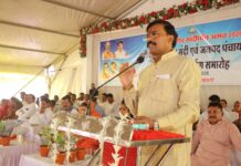 प्रभारी मंत्री लोधी ने मूंदी में सांदीपनि विद्यालय व जनपद के नए भवन का लोकार्पण किया