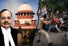 CJP प्रदर्शन पर लाठीचार्ज को लेकर पुलिस का सुप्रीम कोर्ट में जवाब, ‘असामाजिक तत्वों’ का दिया हवाला