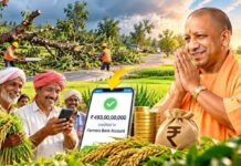बाढ़-अतिवृष्टि से प्रभावित किसानों को योगी सरकार की राहत, 9 लाख किसानों के खातों में आएंगे ₹493 करोड़